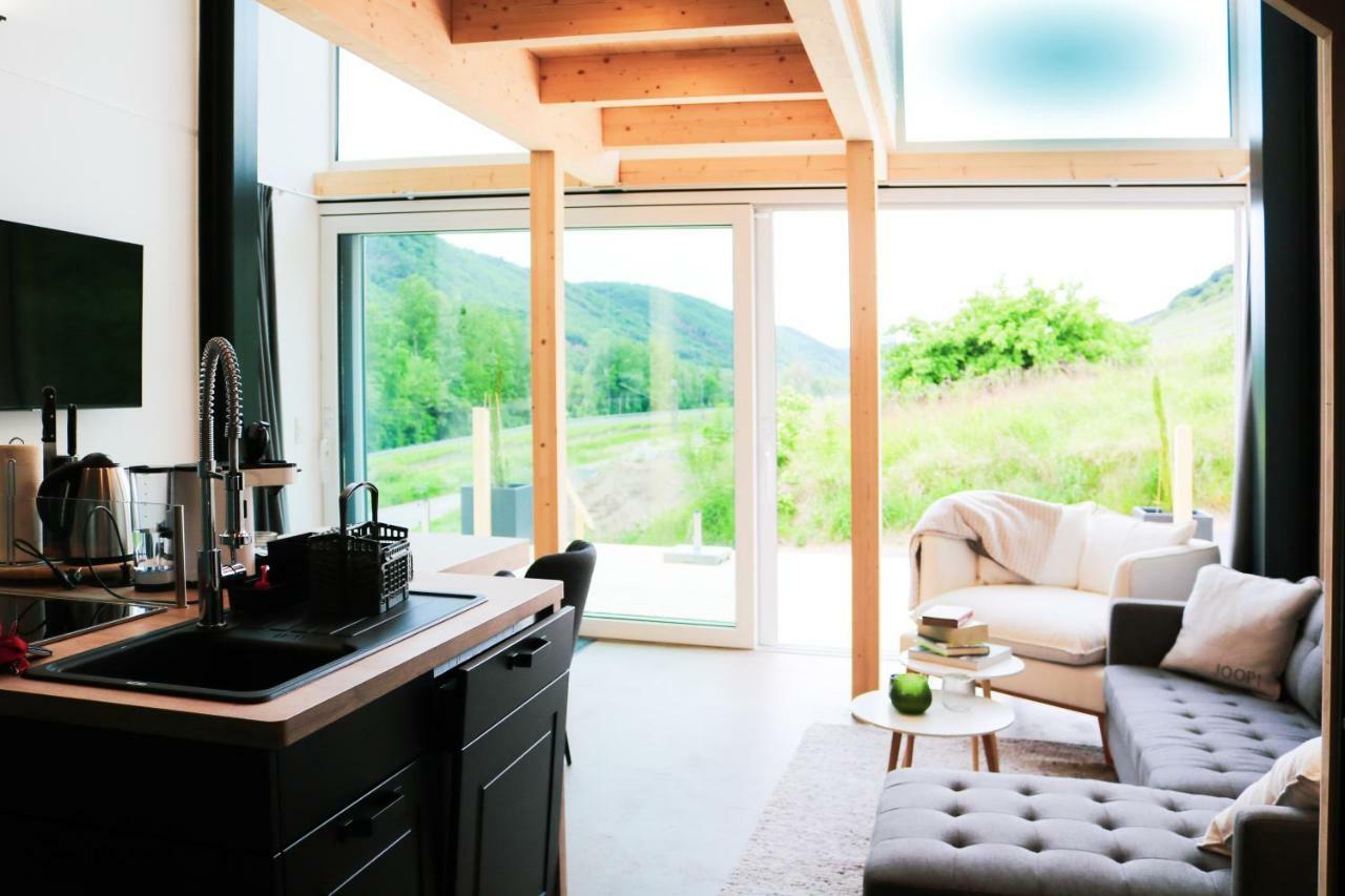 Premium Design Ferienhaeuser Mosel Chalets Pommern Exteriér fotografie